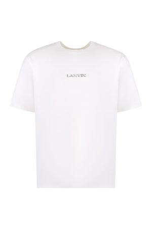 Logo cotton t-shirt-0